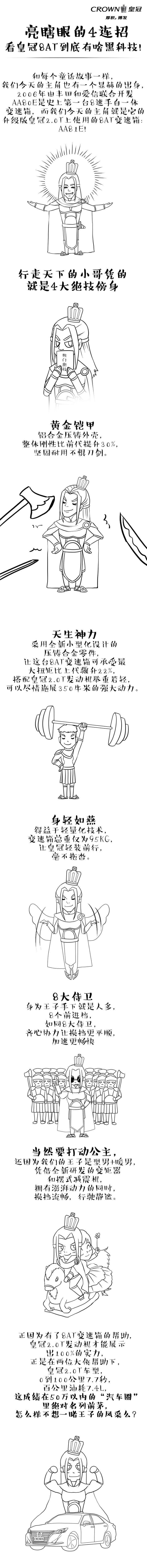 亮瞎眼的4連招，看皇冠8AT到底有啥黑科技！